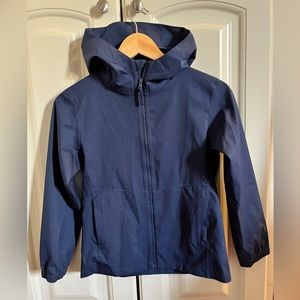 Pristine Uniqlo windbreaker in Navy blue, size 9-10